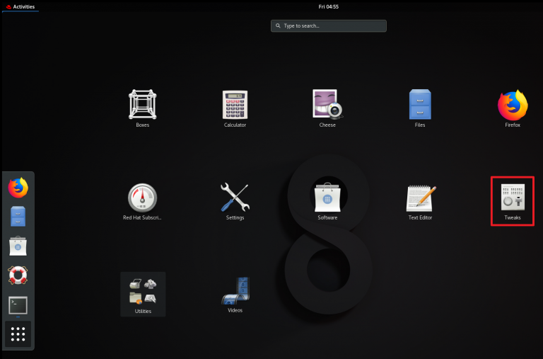 Install Gnome Tweaks Rhel 8