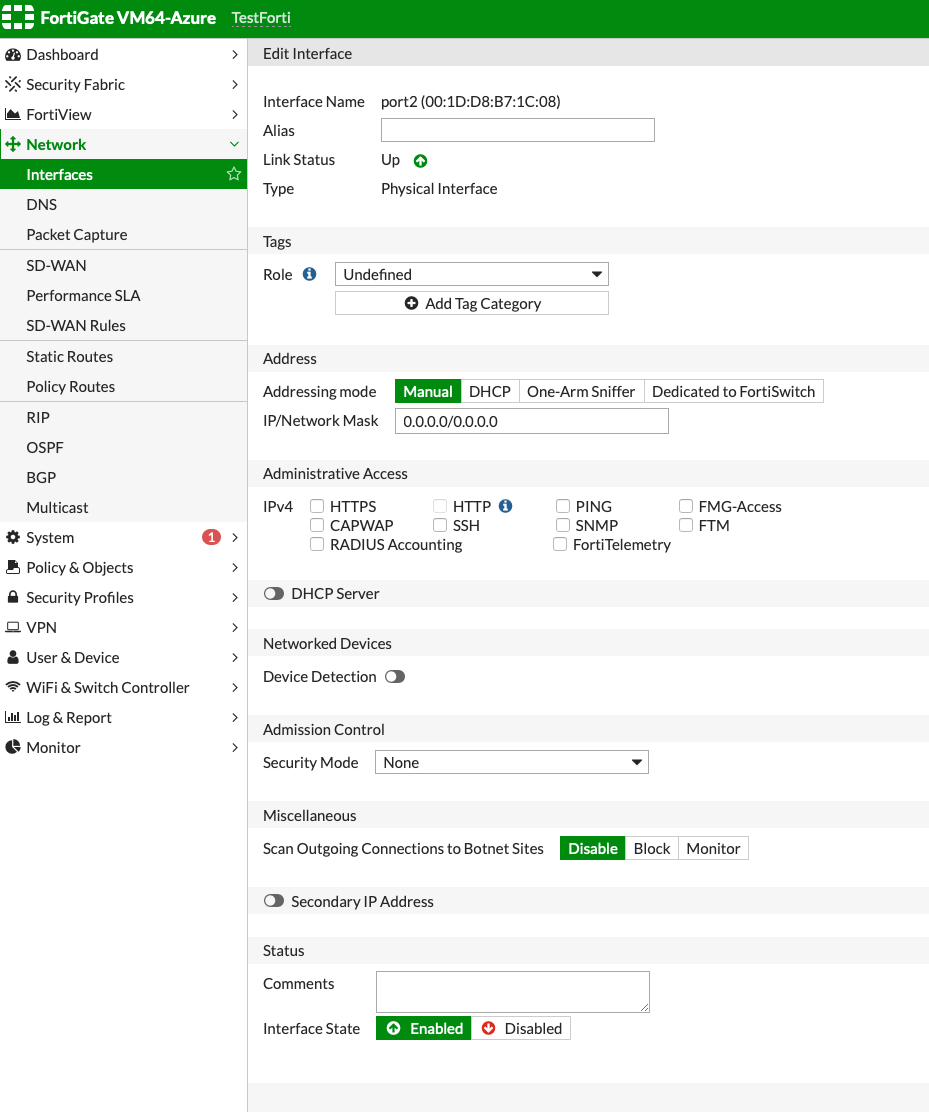 How to install and configure Fortigate VM on Azure Stack | IT Blog