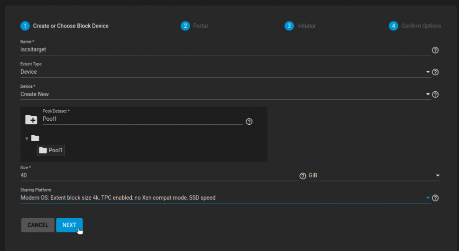 Iscsi portal что это