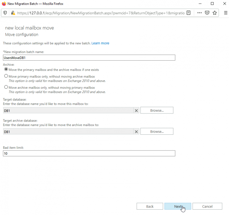 Basic configuration of Exchange Server 2019 | IT Blog