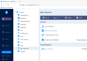 visual studio server explorer recover deleted table